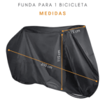 Funda Para Bicicleta R29 100% Impermeable (200x75x115cm) - Imagen 3