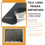 Funda Para Fogón Ñuke 80 100% Impermeable (30x90cm) - Imagen 5