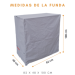 Funda Para Parrilla Hornero 100% Impermeable (82x48x100cm) - Imagen 5