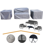 Funda Para Sillones De Jardin Exterior Ratan 100% Impermeable - Imagen 2