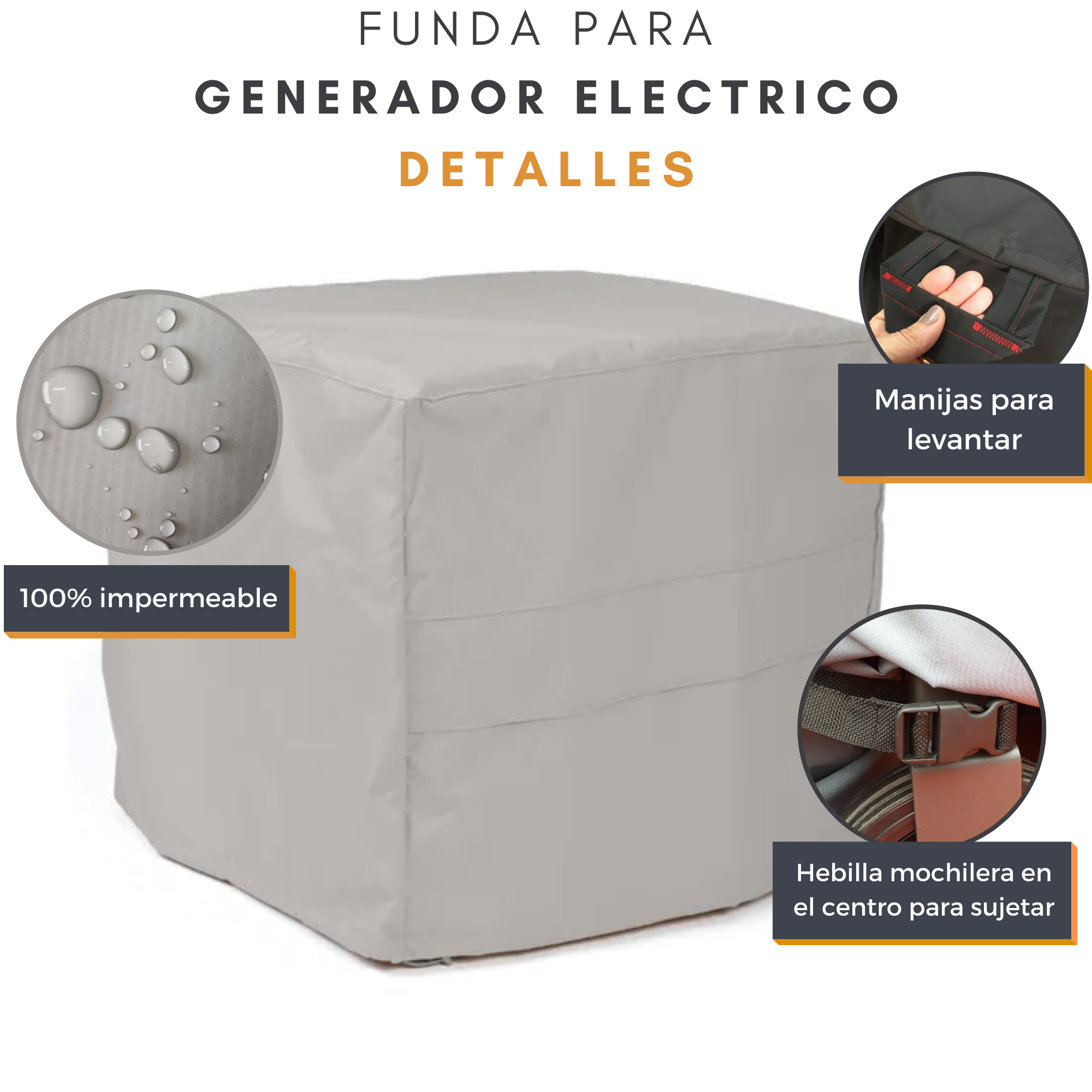 detalles generador GRIS