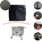 Funda Para Fogonero 100% Impermeable (65x40cm) - Imagen 2