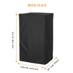 Funda Para Carro Gastronómico Panadería Poncho 100% Impermeable (80x108x154cm) - Imagen 3