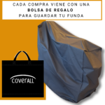 Funda Para Carro Electrico de Golf Moto Scooter 1 Persona 100% Impermeable (130x60x110cm) - Imagen 8