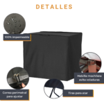 Funda Para Parrilla Kokken 35 Mesada 100% Impermeable (35x60x20cm) - Imagen 4